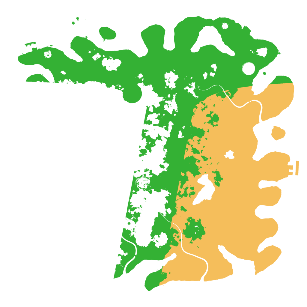 Biome Rust Map: Procedural Map, Size: 4250, Seed: 367996519