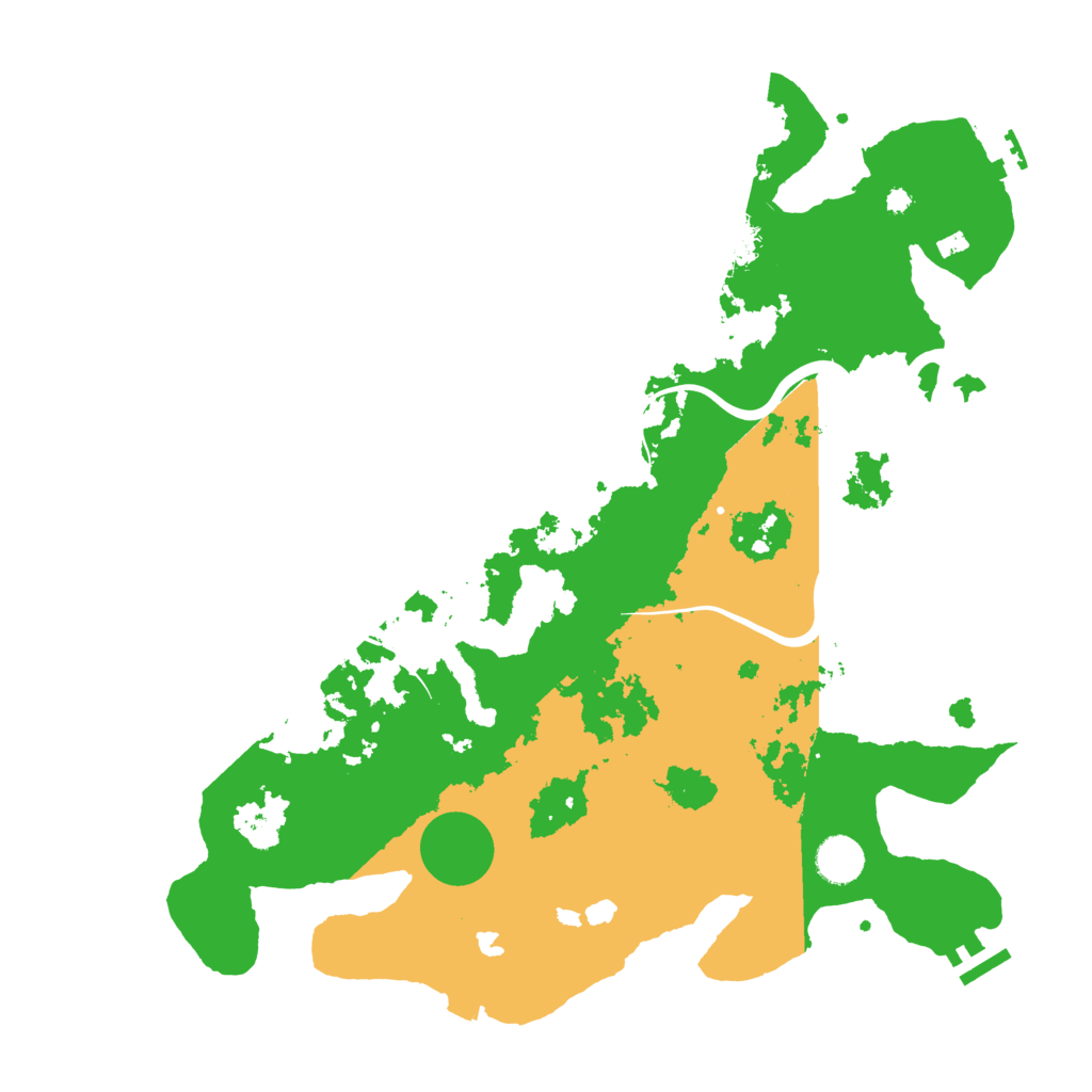 Biome Rust Map: Procedural Map, Size: 4000, Seed: 36641