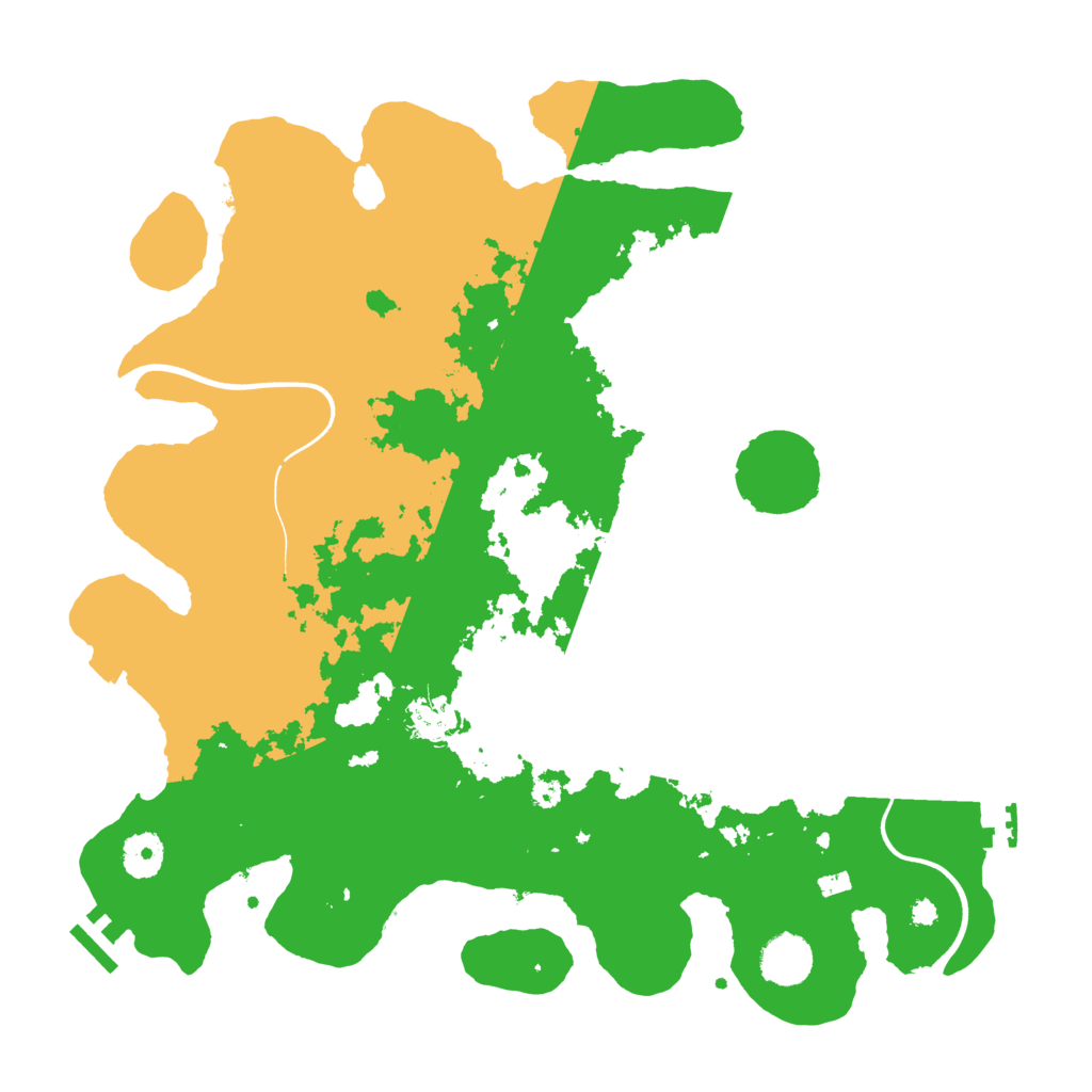 Biome Rust Map: Procedural Map, Size: 3750, Seed: 134134972