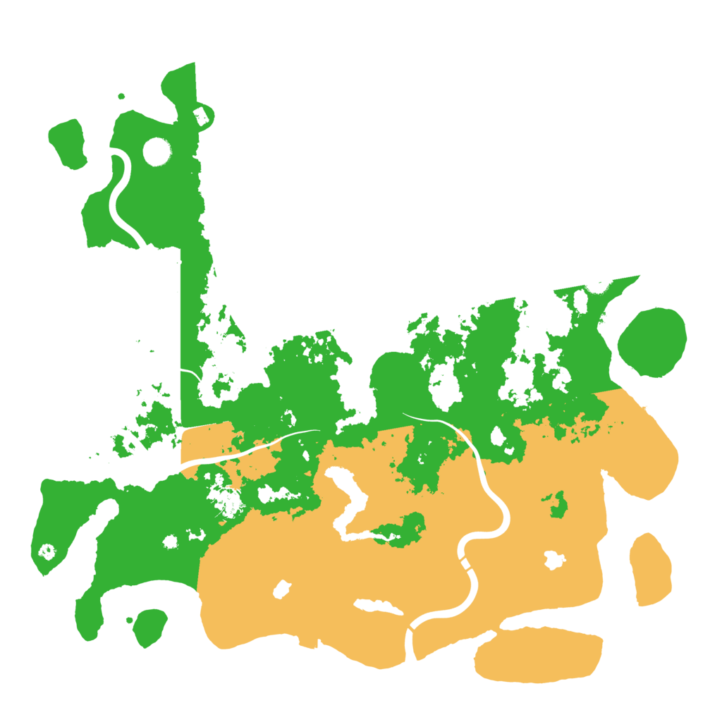 Biome Rust Map: Procedural Map, Size: 4500, Seed: 28518801