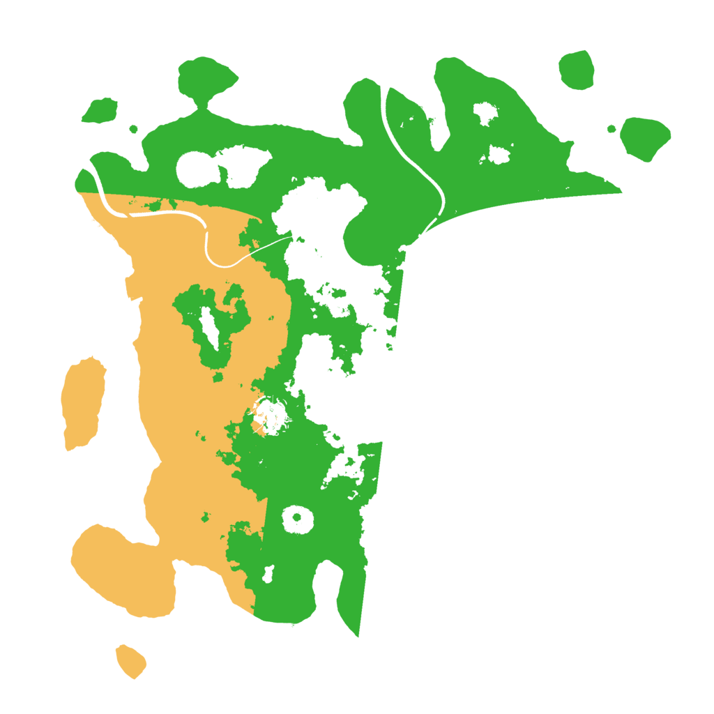 Biome Rust Map: Procedural Map, Size: 3500, Seed: 1362501705