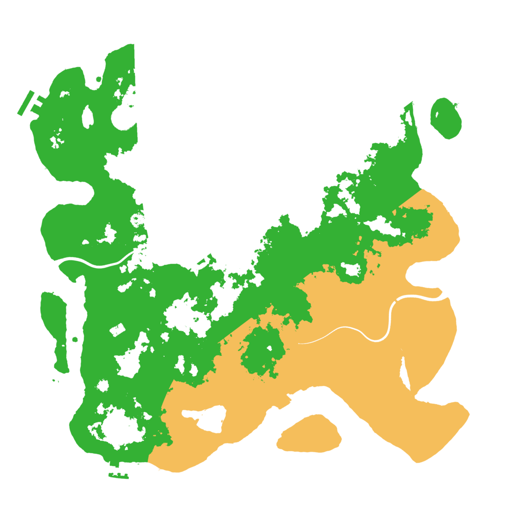 Biome Rust Map: Procedural Map, Size: 3800, Seed: 375784296