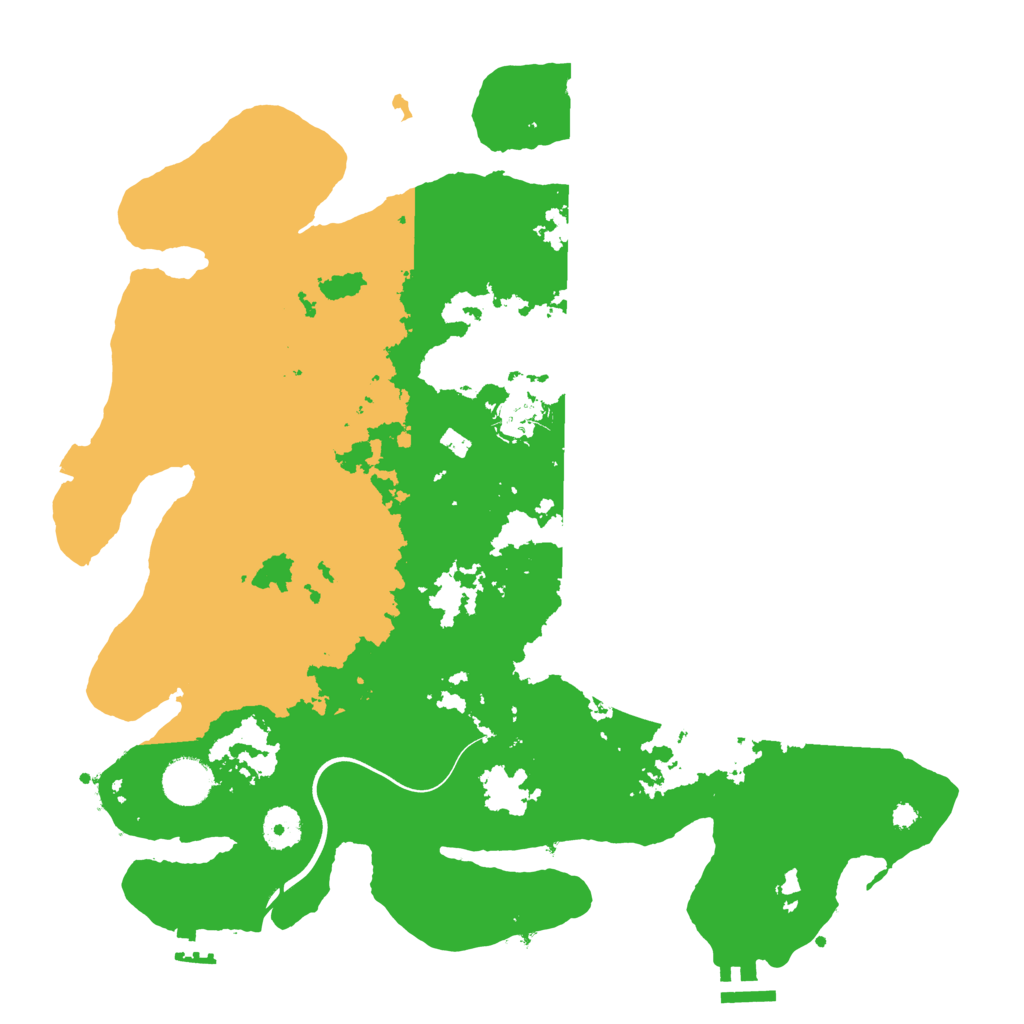 Biome Rust Map: Procedural Map, Size: 3750, Seed: 1712686807