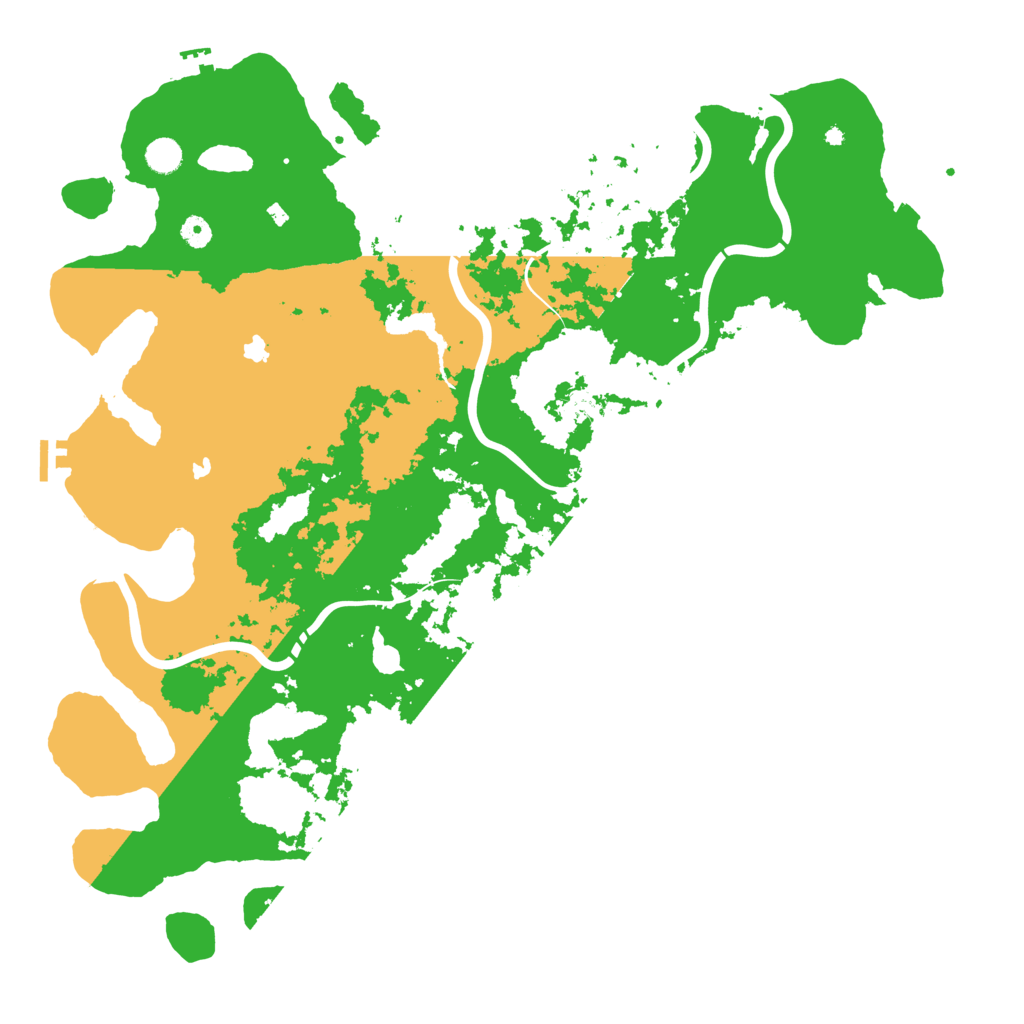 Biome Rust Map: Procedural Map, Size: 5000, Seed: 1183257176