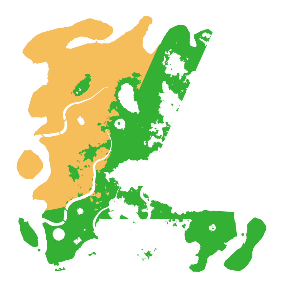 Biome Rust Map: Procedural Map, Size: 4250, Seed: 1822990651