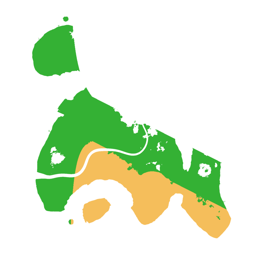 Biome Rust Map: Procedural Map, Size: 2000, Seed: 1867415349