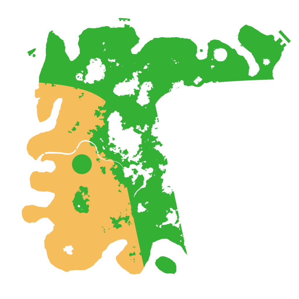 Biome Rust Map: Procedural Map, Size: 4000, Seed: 432656