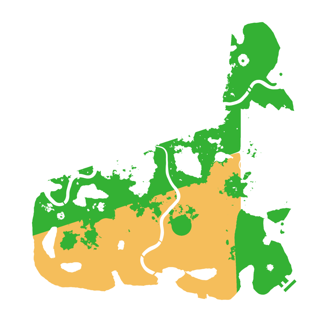 Biome Rust Map: Procedural Map, Size: 4250, Seed: 1440480612