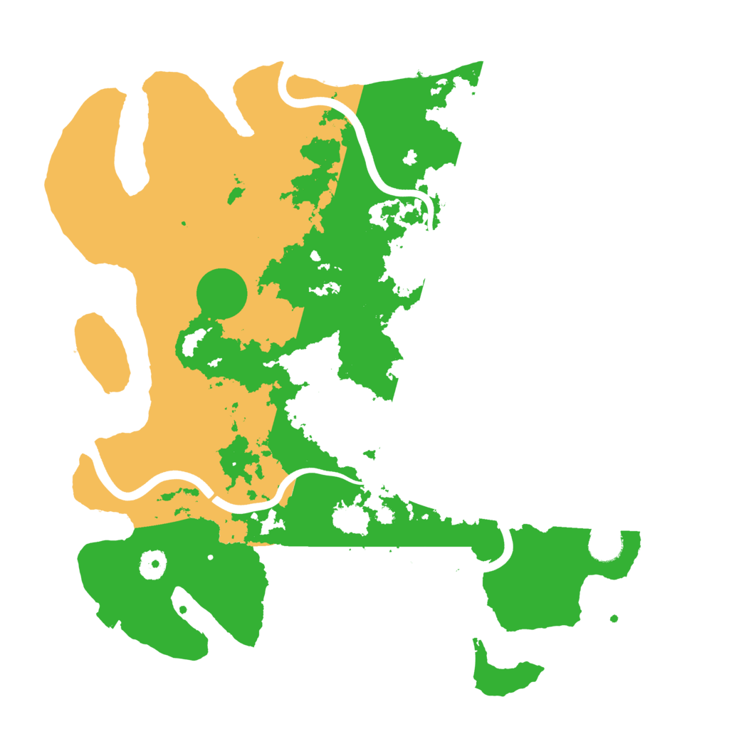 Biome Rust Map: Procedural Map, Size: 3800, Seed: 1514999588