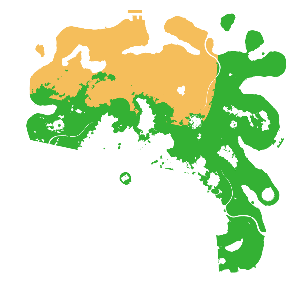 Biome Rust Map: Procedural Map, Size: 4250, Seed: 2065692194