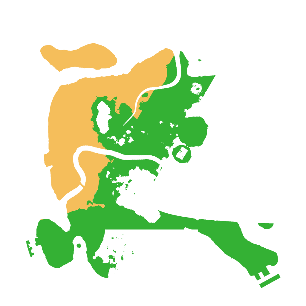 Biome Rust Map: Procedural Map, Size: 2800, Seed: 1823190104