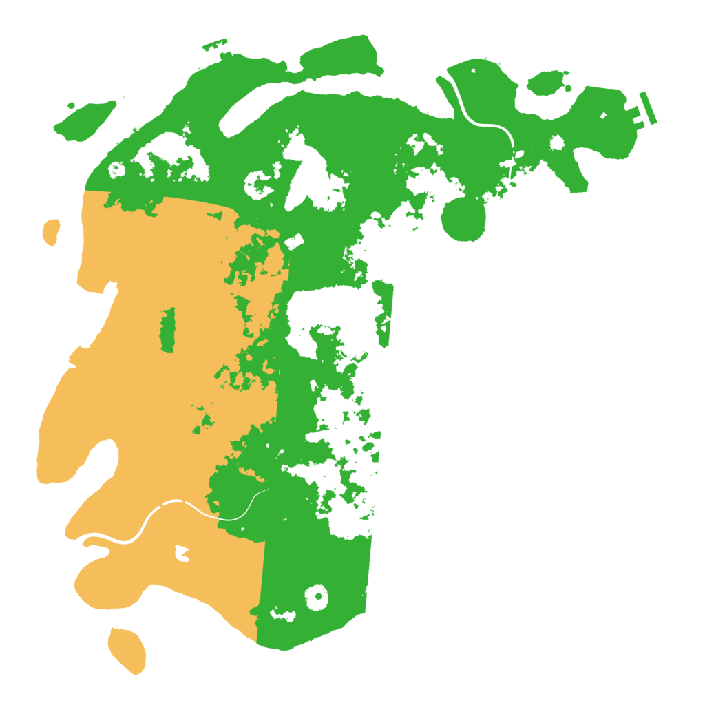 Biome Rust Map: Procedural Map, Size: 4250, Seed: 1942969575