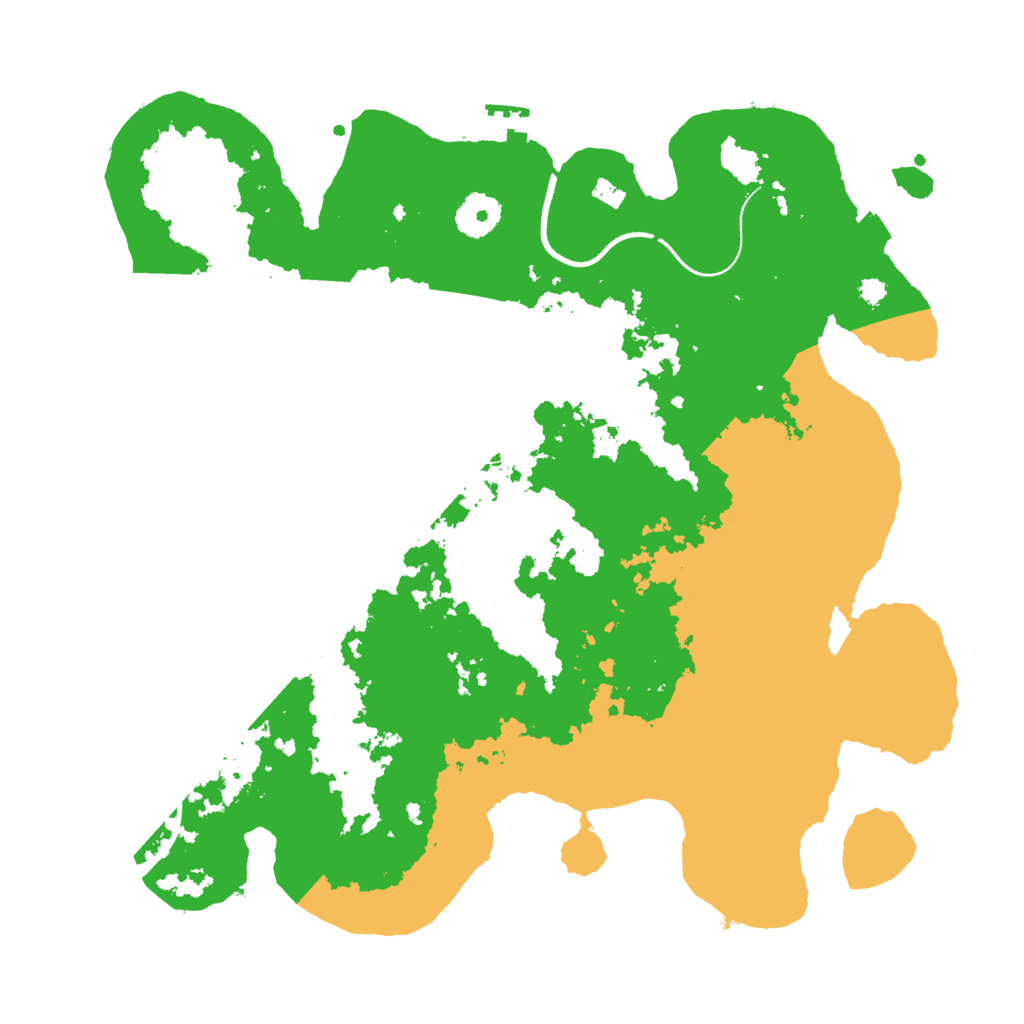 Biome Rust Map: Procedural Map, Size: 3500, Seed: 1419881038
