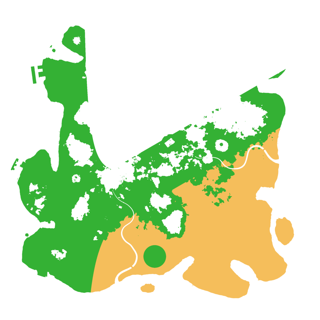 Biome Rust Map: Procedural Map, Size: 3750, Seed: 648242