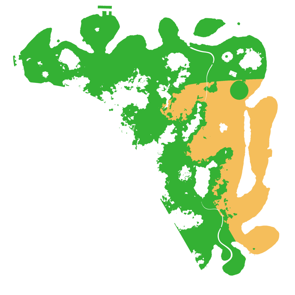 Biome Rust Map: Procedural Map, Size: 4250, Seed: 35327420