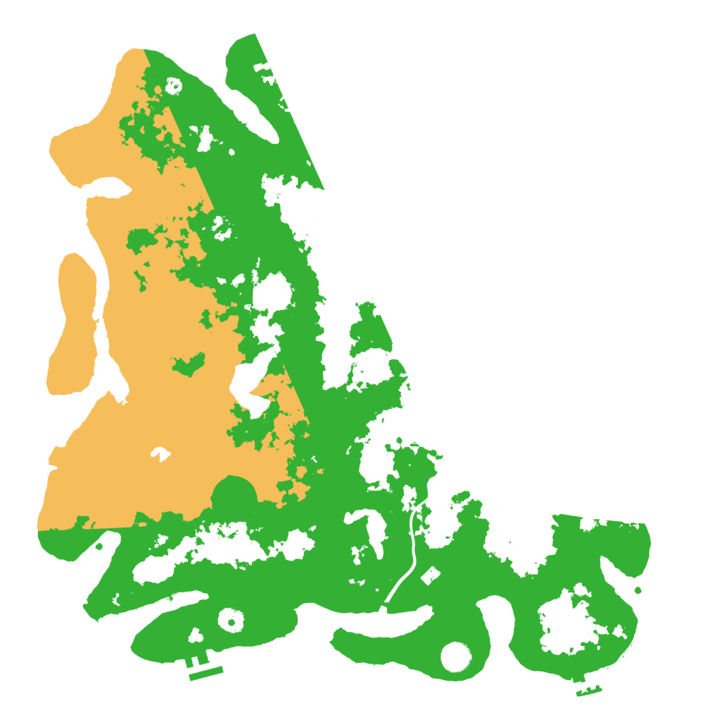 Biome Rust Map: Procedural Map, Size: 4250, Seed: 2098940764
