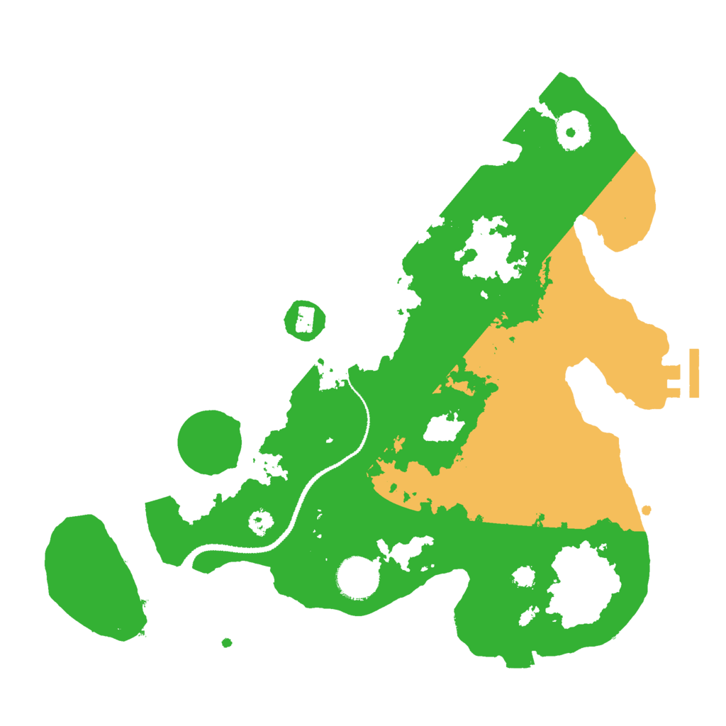 Biome Rust Map: Procedural Map, Size: 3000, Seed: 69247