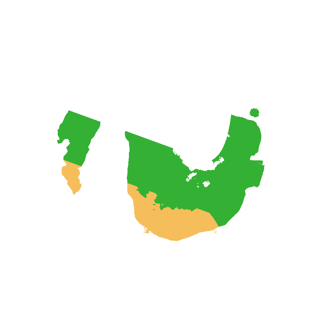 Biome Rust Map: Procedural Map, Size: 1400, Seed: 6817513