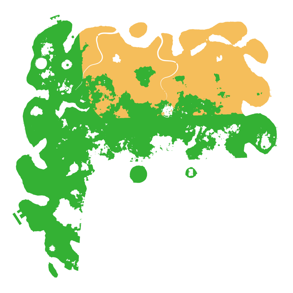 Biome Rust Map: Procedural Map, Size: 4500, Seed: 1479945111