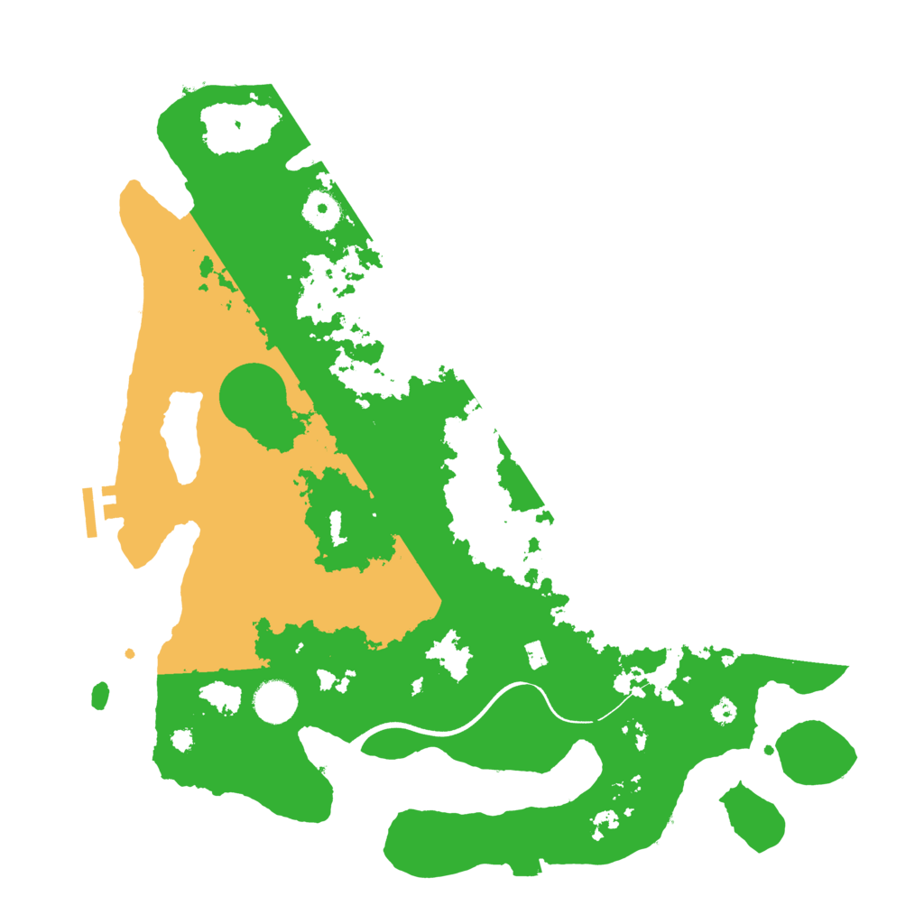 Biome Rust Map: Procedural Map, Size: 3750, Seed: 769988712