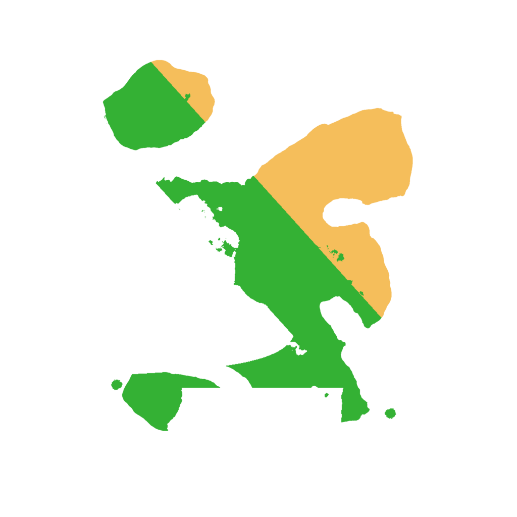 Biome Rust Map: Procedural Map, Size: 2000, Seed: 1973531822