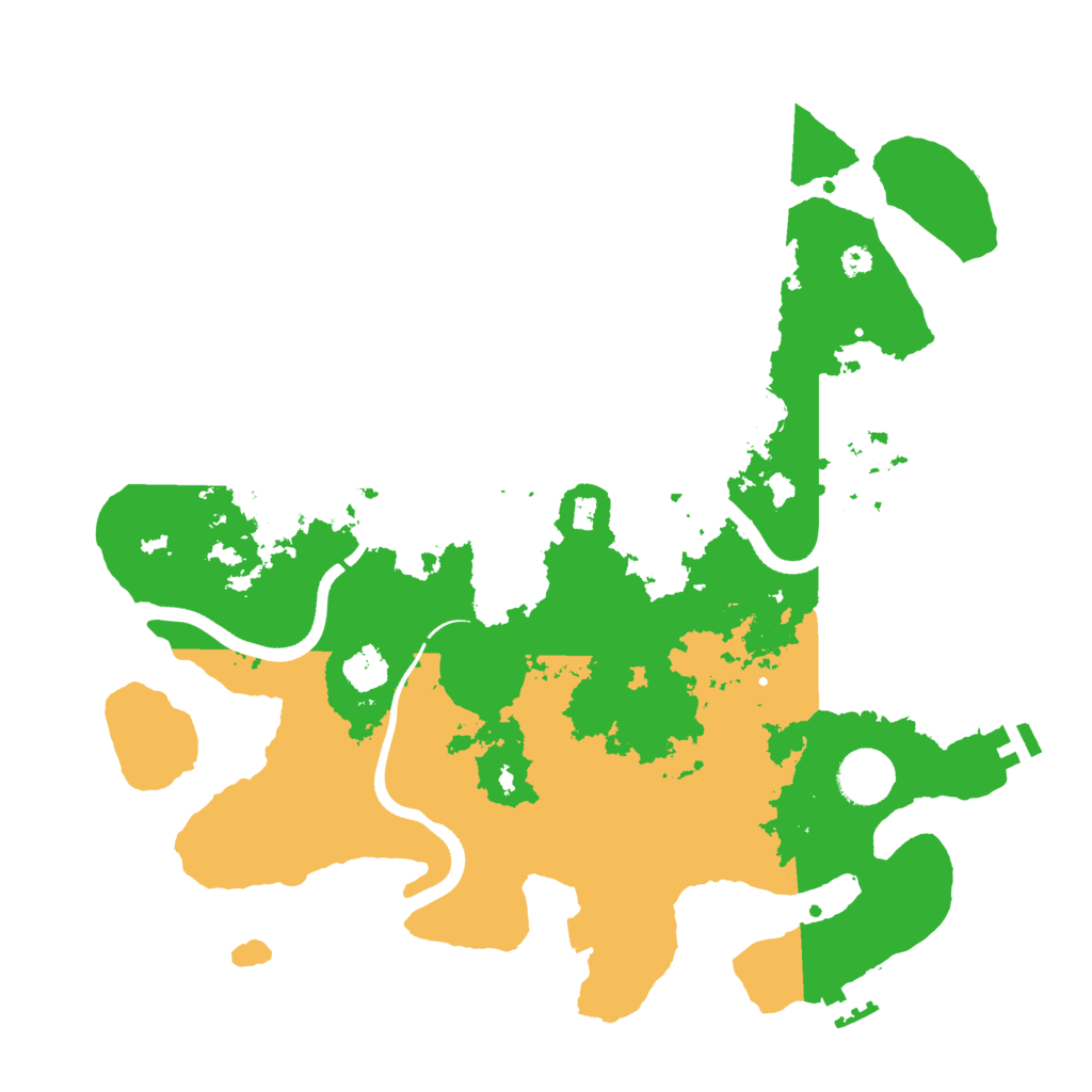 Biome Rust Map: Procedural Map, Size: 3600, Seed: 312