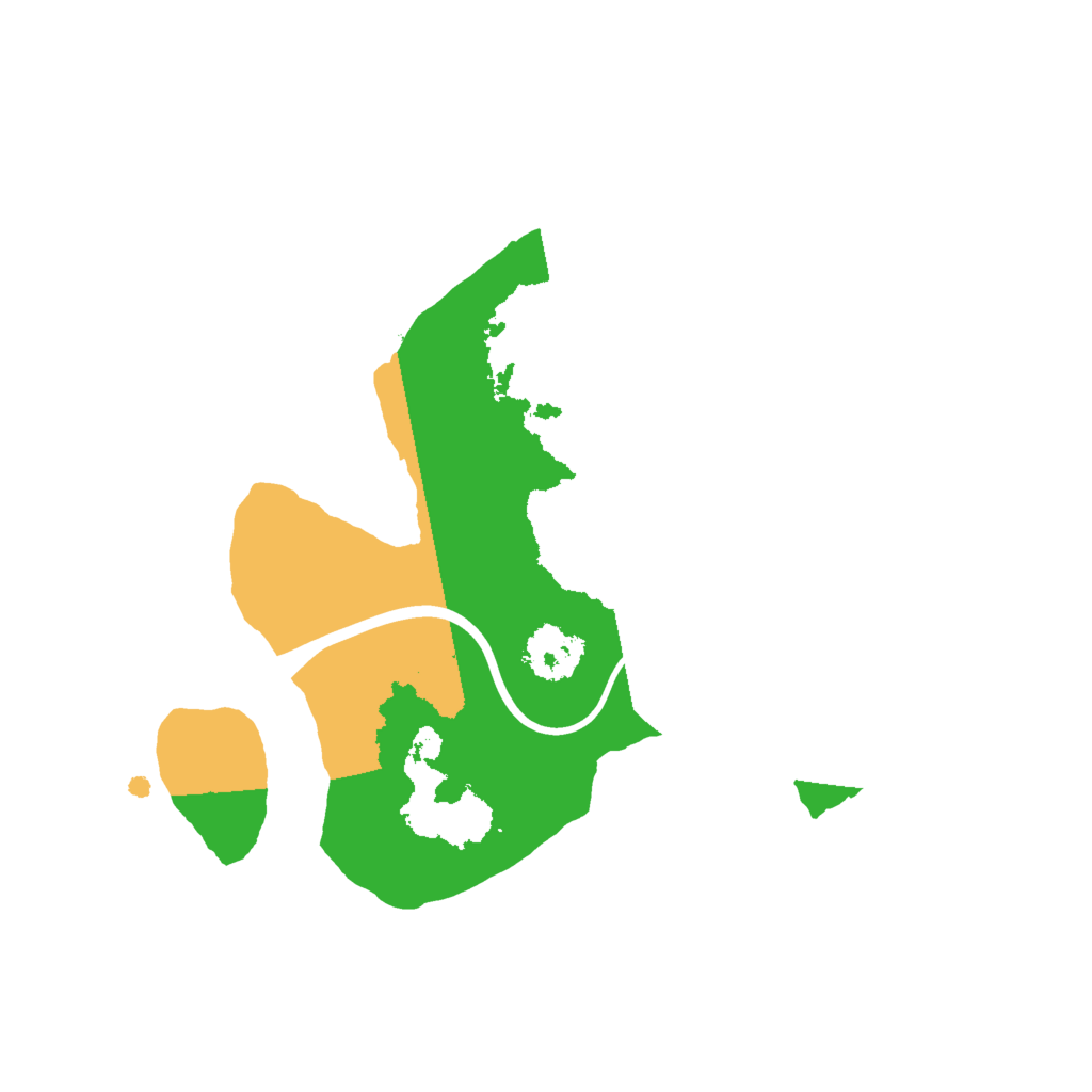 Biome Rust Map: Procedural Map, Size: 2000, Seed: 1035943845