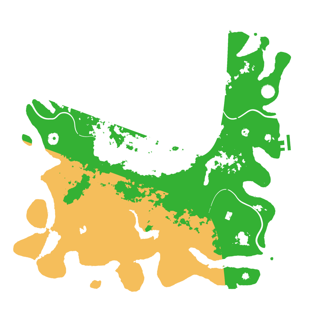 Biome Rust Map: Procedural Map, Size: 4050, Seed: 1219363238