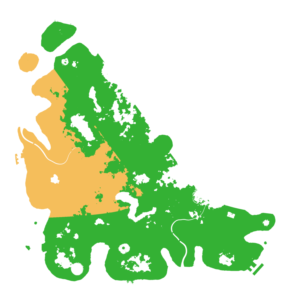 Biome Rust Map: Procedural Map, Size: 4250, Seed: 1515929808