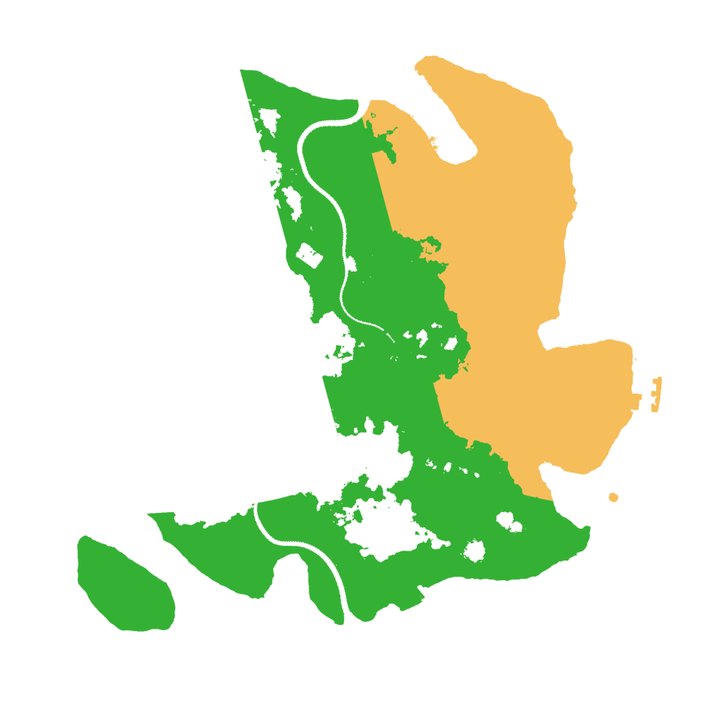 Biome Rust Map: Procedural Map, Size: 3000, Seed: 1481436896