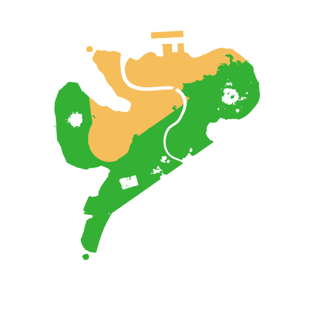 Biome Rust Map: Procedural Map, Size: 2000, Seed: 747