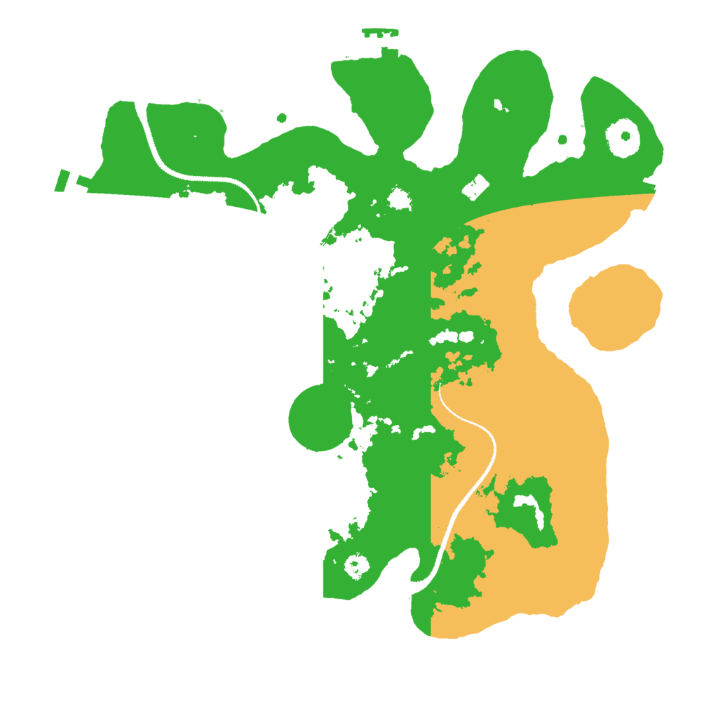 Biome Rust Map: Procedural Map, Size: 3000, Seed: 220530180