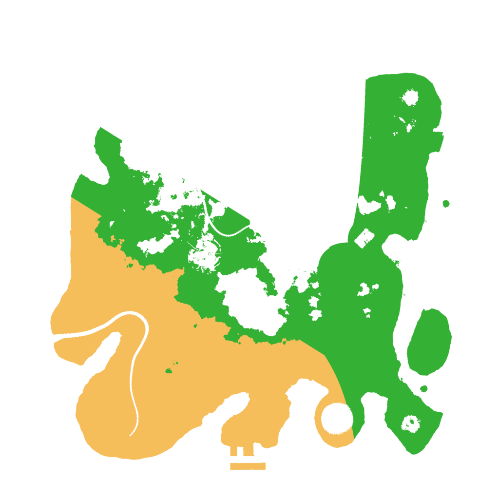 Biome Rust Map: Procedural Map, Size: 2850, Seed: 863487598