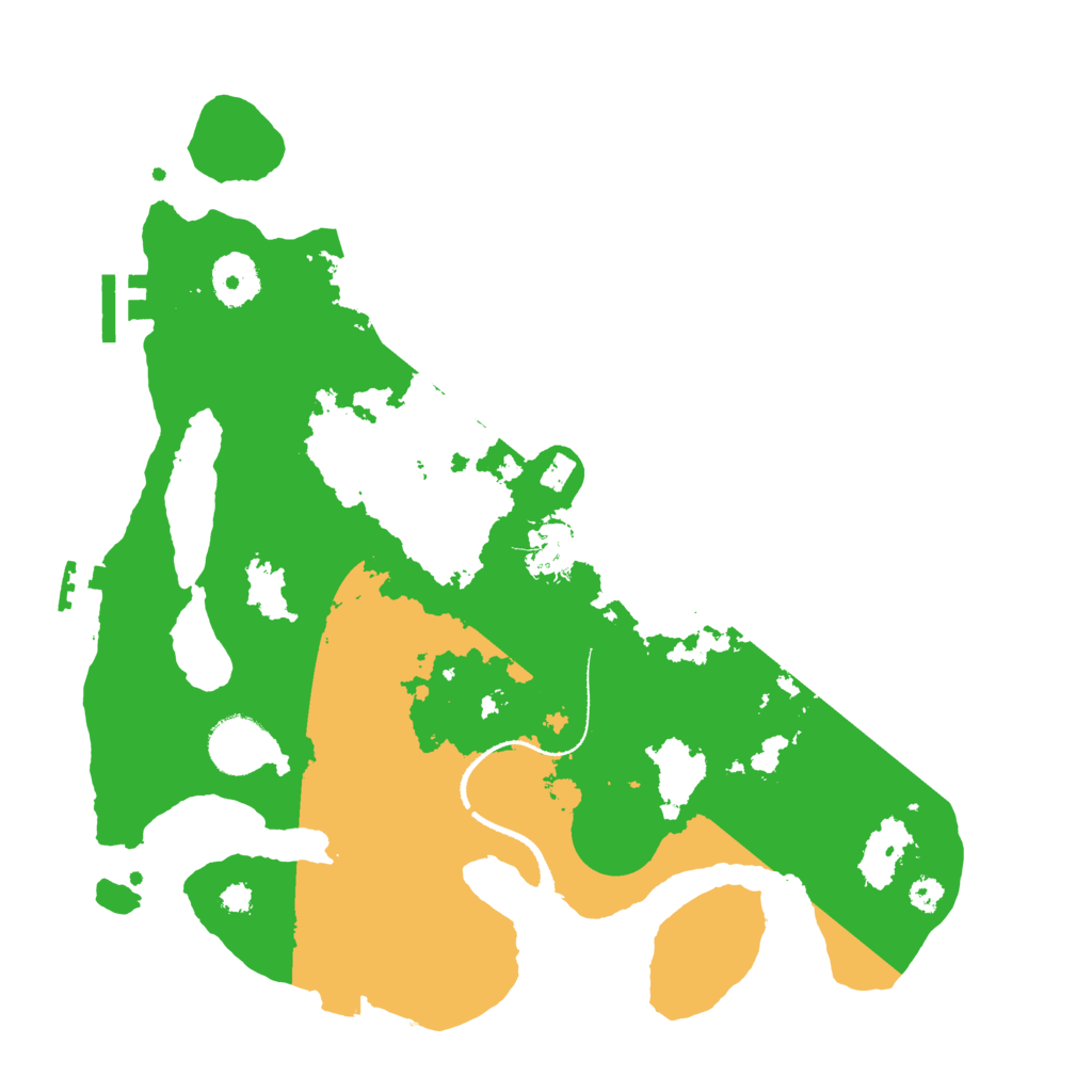 Biome Rust Map: Procedural Map, Size: 3250, Seed: 605586930