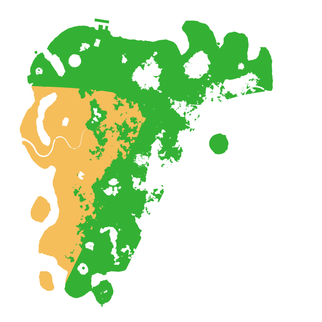 Biome Rust Map: Procedural Map, Size: 4500, Seed: 643854