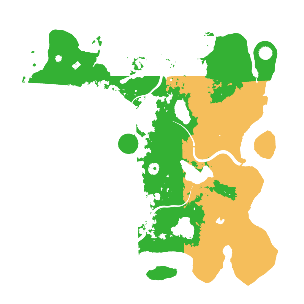 Biome Rust Map: Procedural Map, Size: 4000, Seed: 1927007890