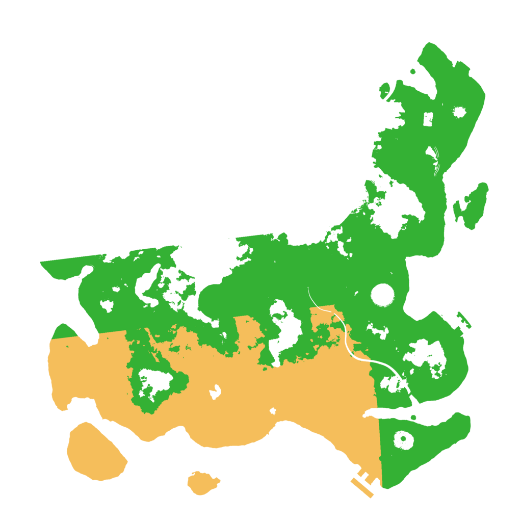 Biome Rust Map: Procedural Map, Size: 4000, Seed: 506612746