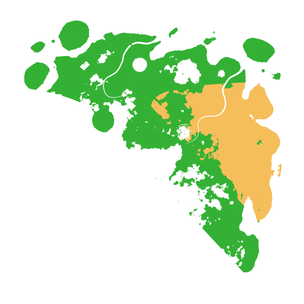 Biome Rust Map: Procedural Map, Size: 3750, Seed: 839661824