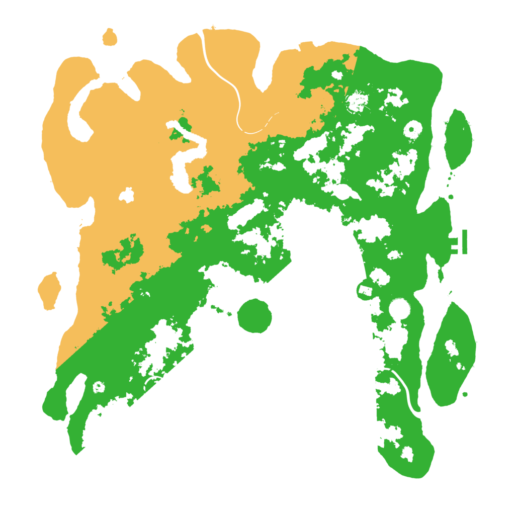 Biome Rust Map: Procedural Map, Size: 4250, Seed: 368