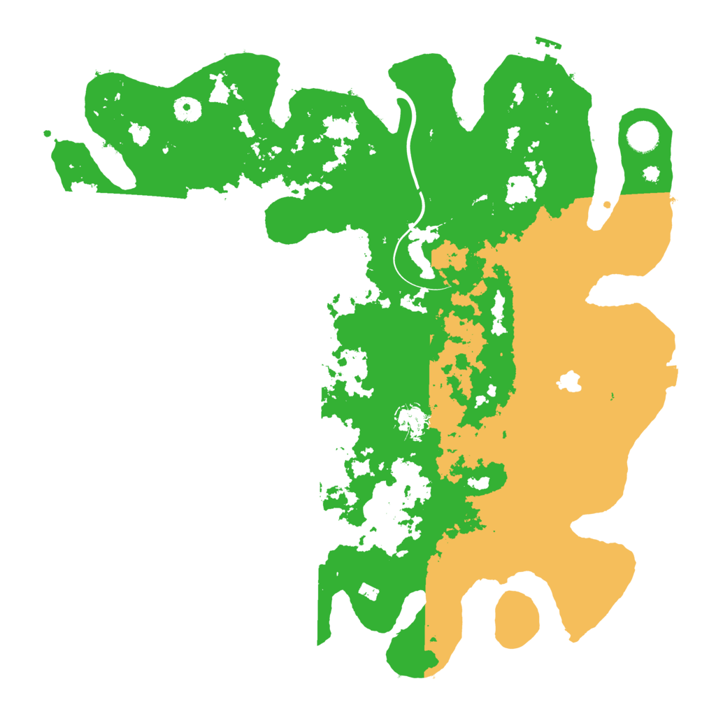 Biome Rust Map: Procedural Map, Size: 4000, Seed: 249