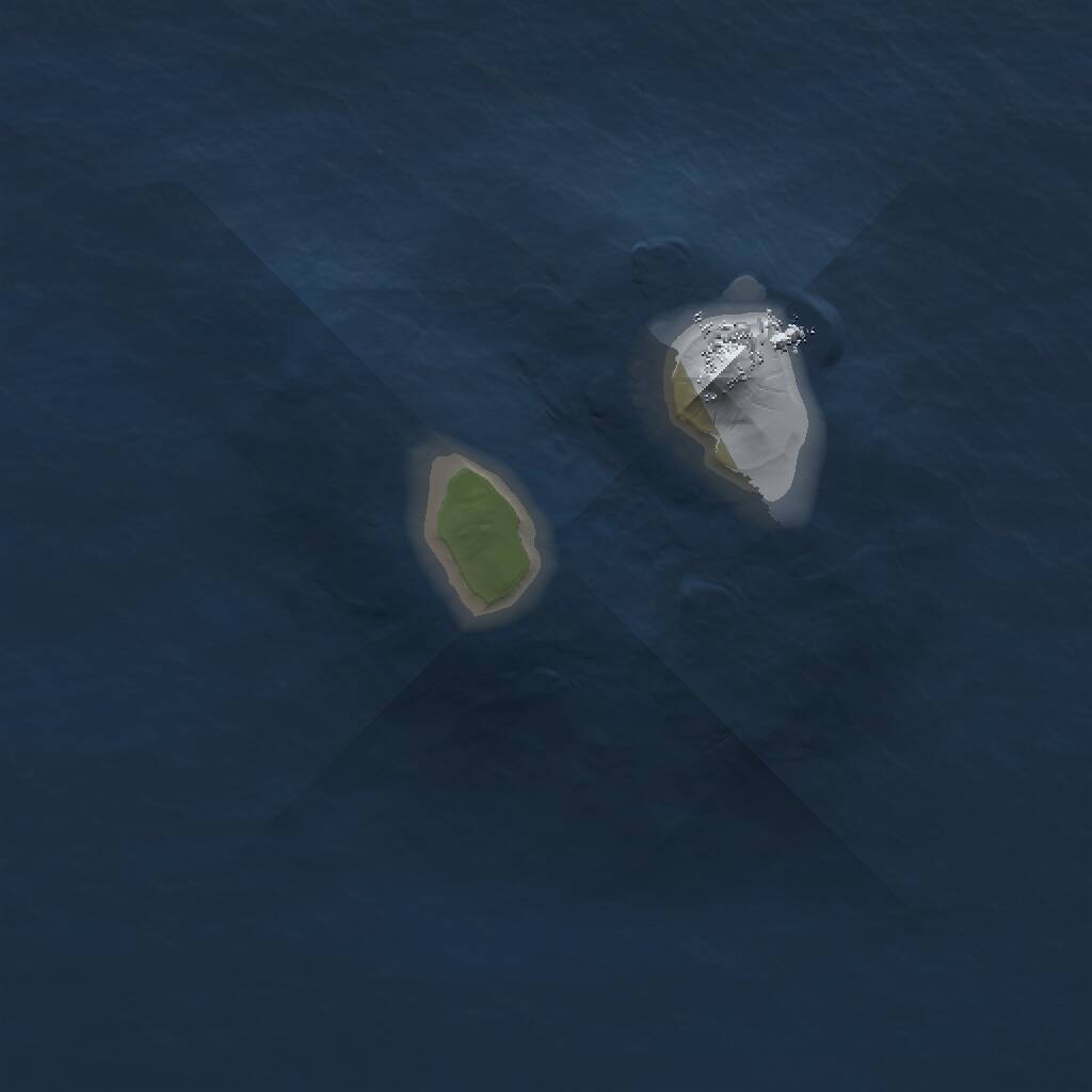 Rust Map: Procedural Map, Size: 1200, Seed: 238763454, 1 Monuments