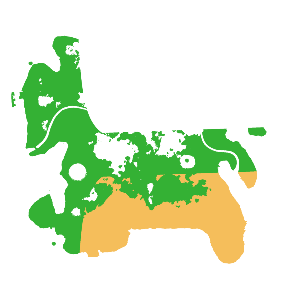 Biome Rust Map: Procedural Map, Size: 3000, Seed: 2063165434