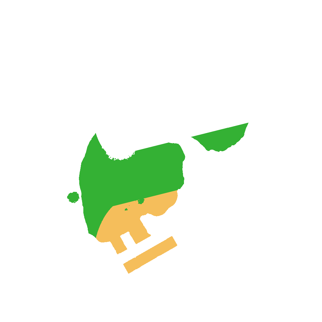 Biome Rust Map: Procedural Map, Size: 1150, Seed: 1