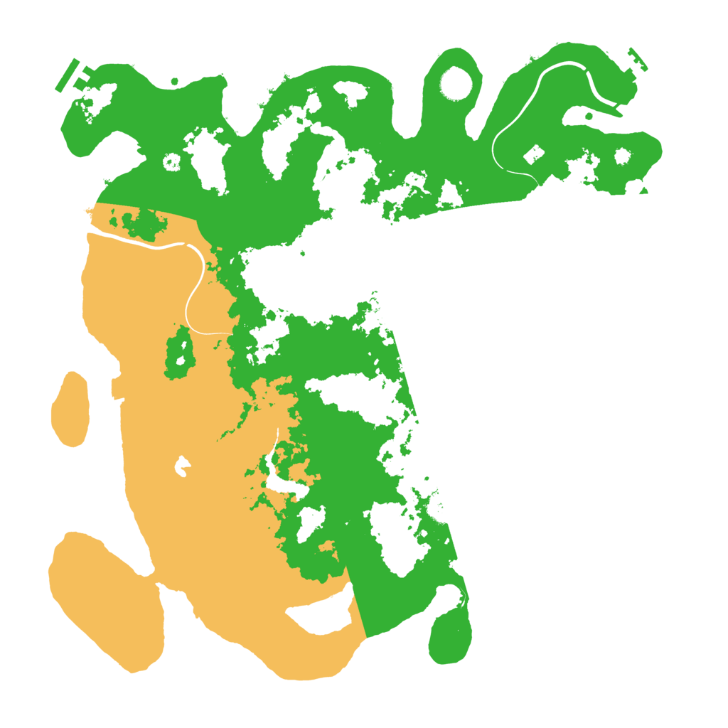 Biome Rust Map: Procedural Map, Size: 4000, Seed: 465067564