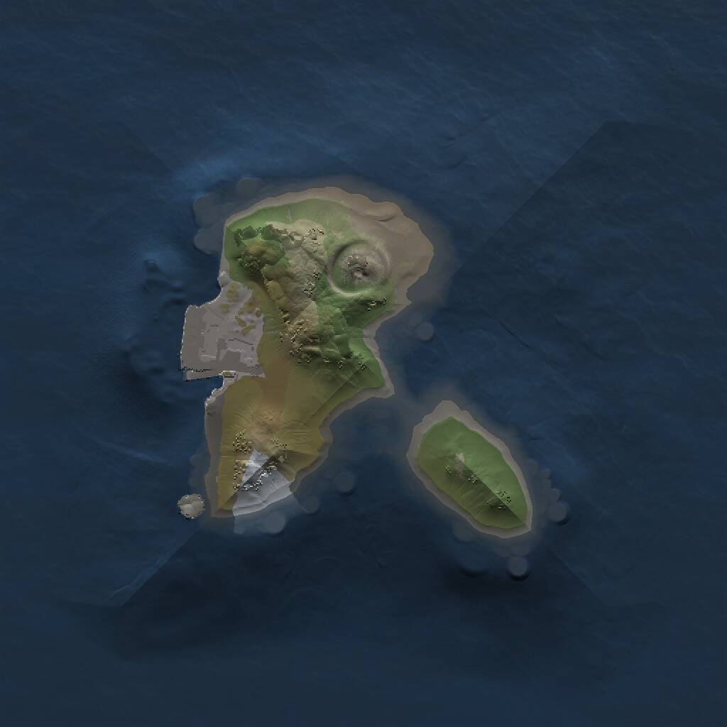 Rust Map: Procedural Map, Size: 1150, Seed: 98524311, 1 Monuments