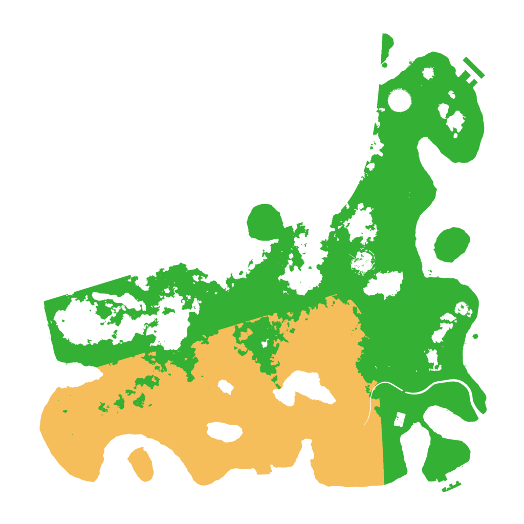 Biome Rust Map: Procedural Map, Size: 4000, Seed: 786168492