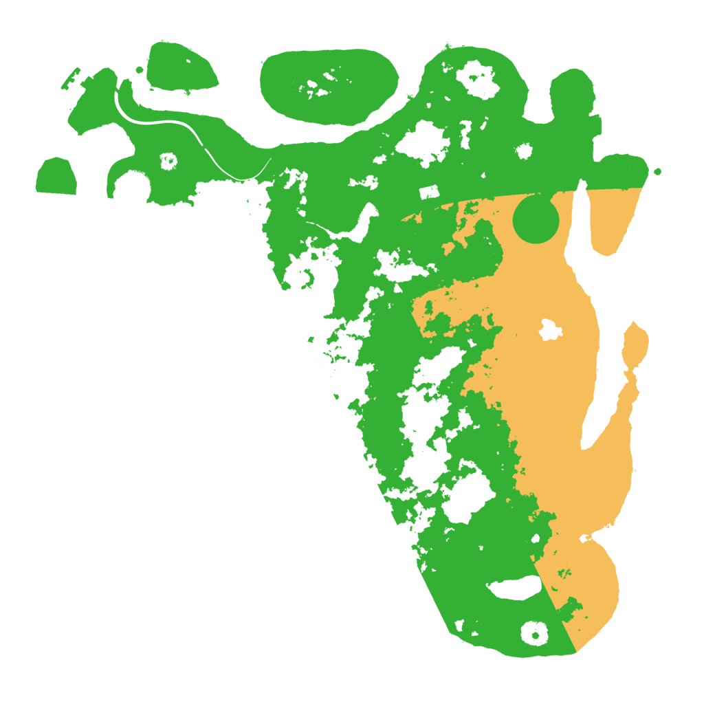 Biome Rust Map: Procedural Map, Size: 4000, Seed: 1240679303