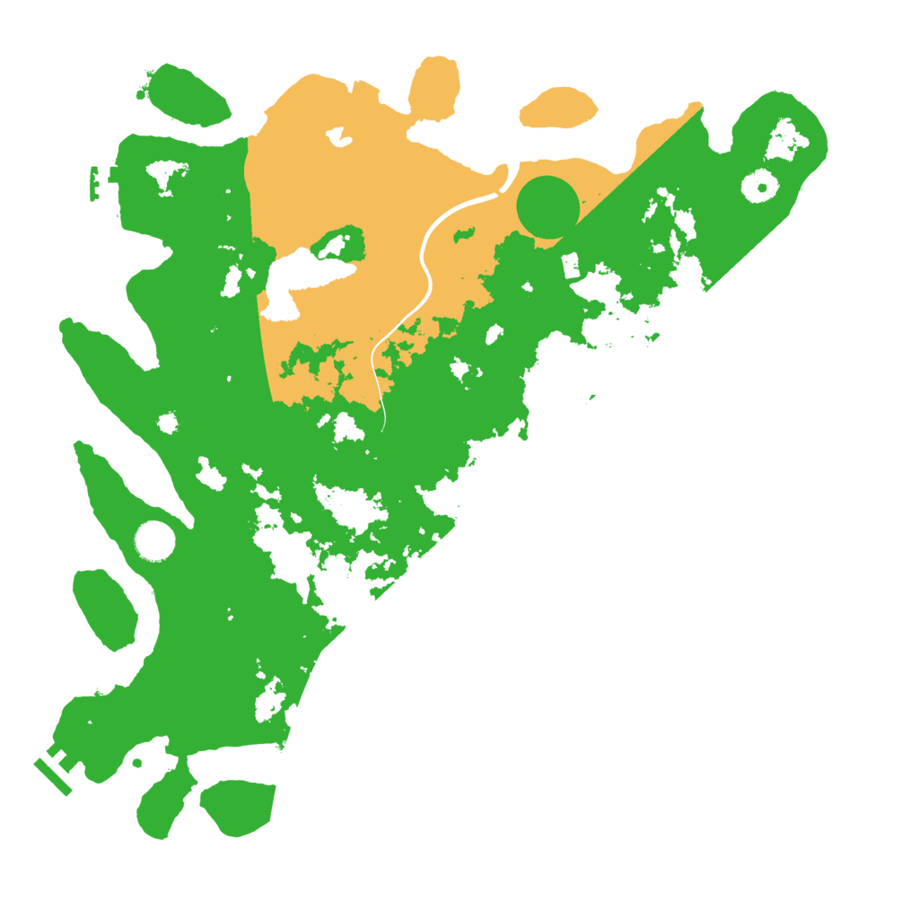 Biome Rust Map: Procedural Map, Size: 4000, Seed: 647832