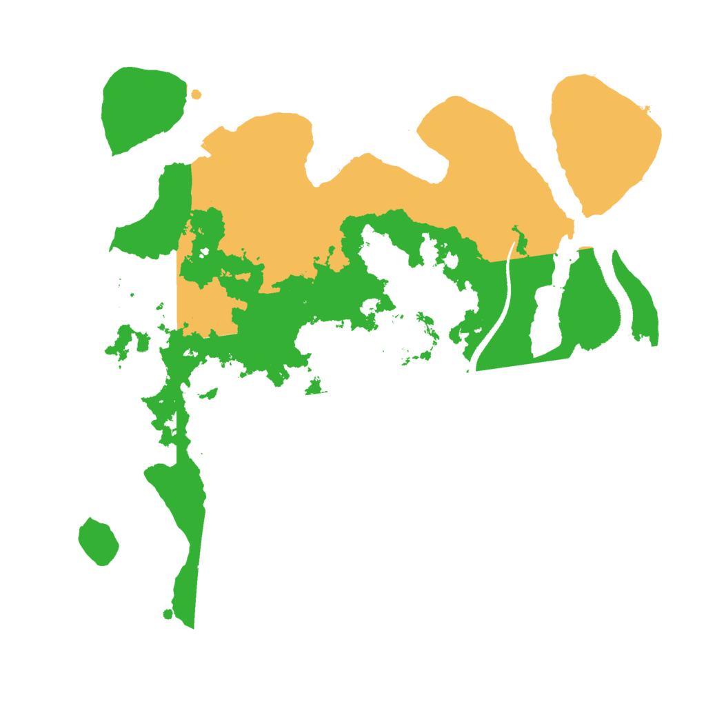 Biome Rust Map: Procedural Map, Size: 2799, Seed: 50000