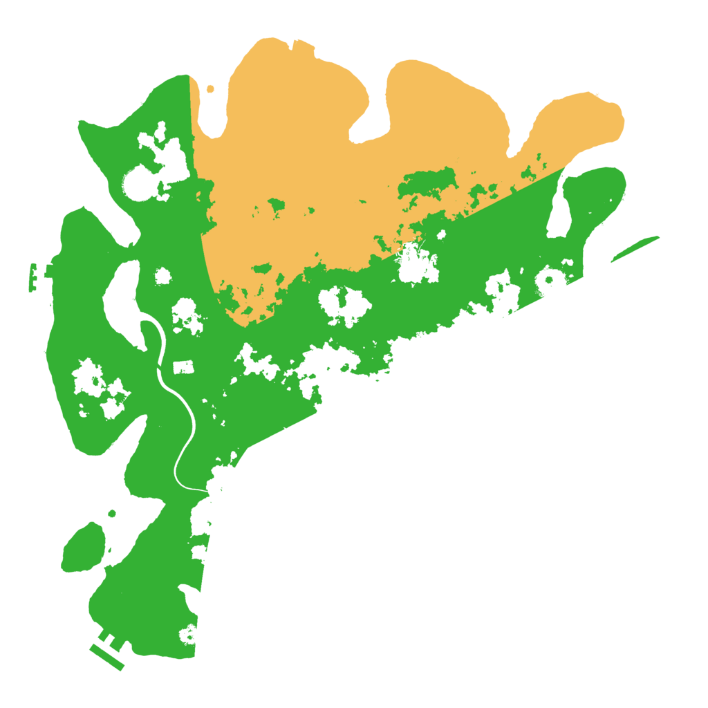 Biome Rust Map: Procedural Map, Size: 3750, Seed: 1456438069